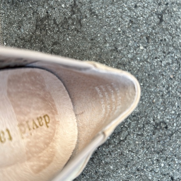 David Tate genuine leather tan Shoes, block heel size 8 - Picture 11 of 13